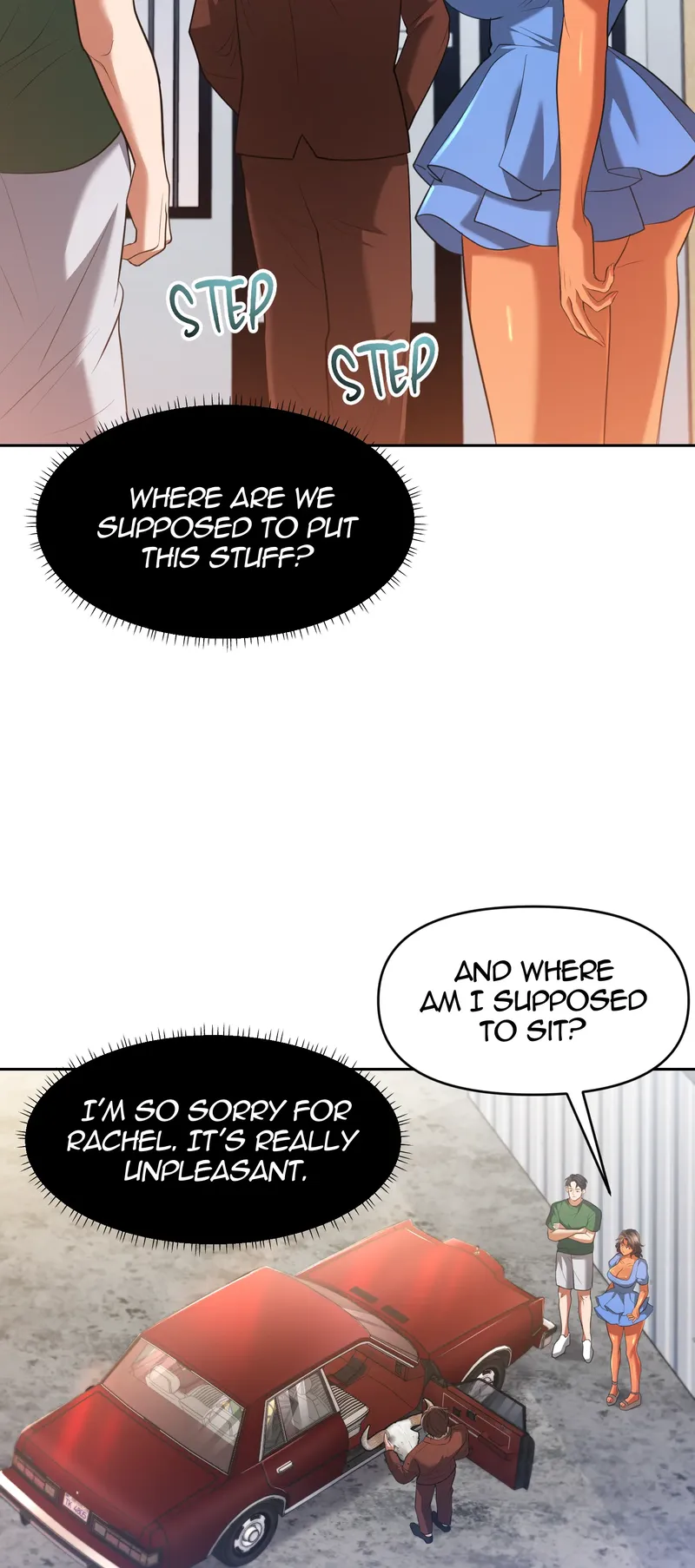 Backseat Trip With My Stepmother Episode 2: Souvenirs Chaos | Page 33